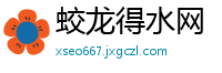 蛟龙得水网